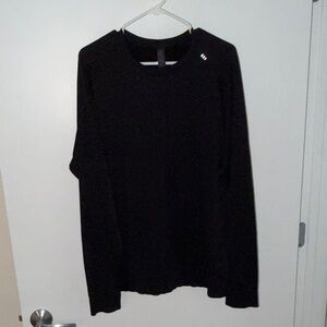 lululemon athletica Black Crewneck Sweater